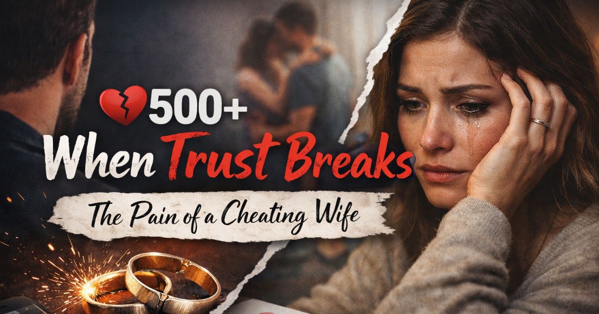 wife Cheating captions