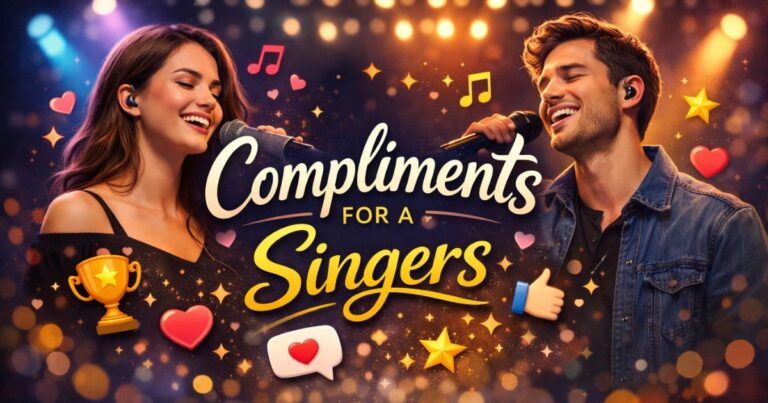 Compliments for a Singers
