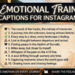 Emotional Train Captions for Instagram