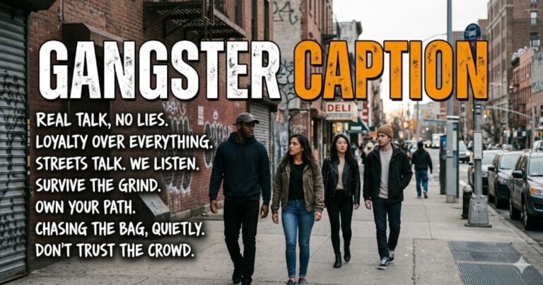 Gangster Captions