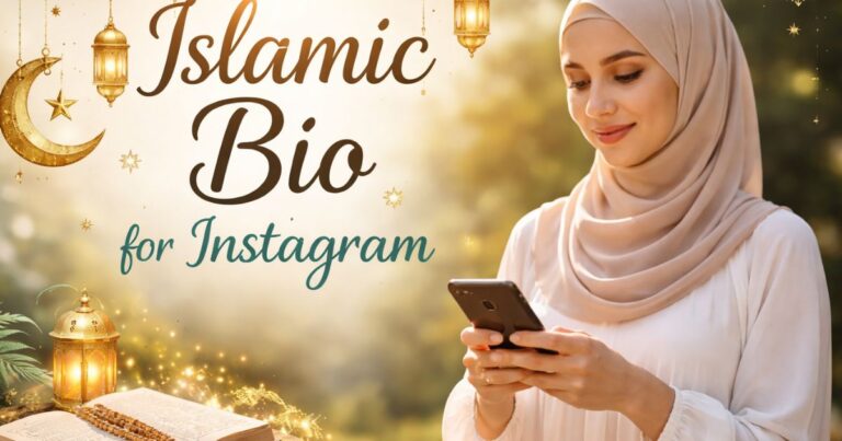Islamic Bio for Instagram