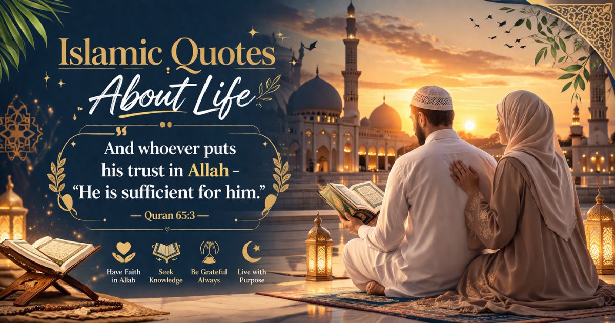 Islamic Quotes About Life