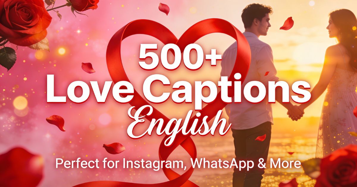 Love Captions English