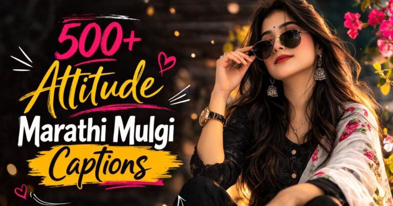 Marathi Mulgi Captions