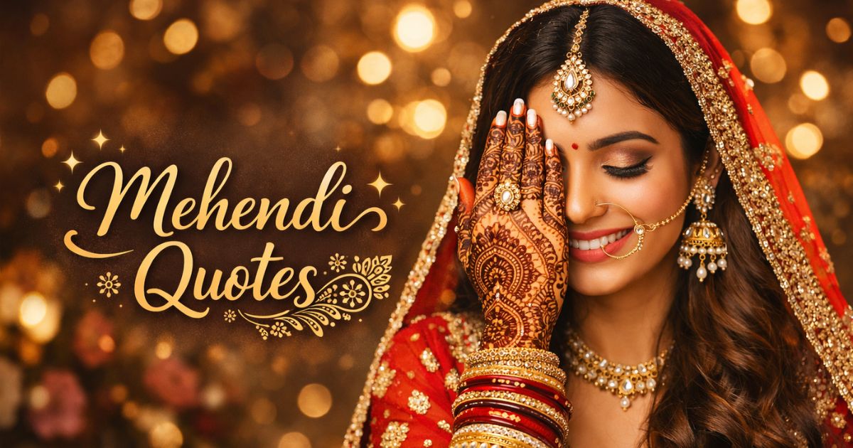 Mehendi Quotes