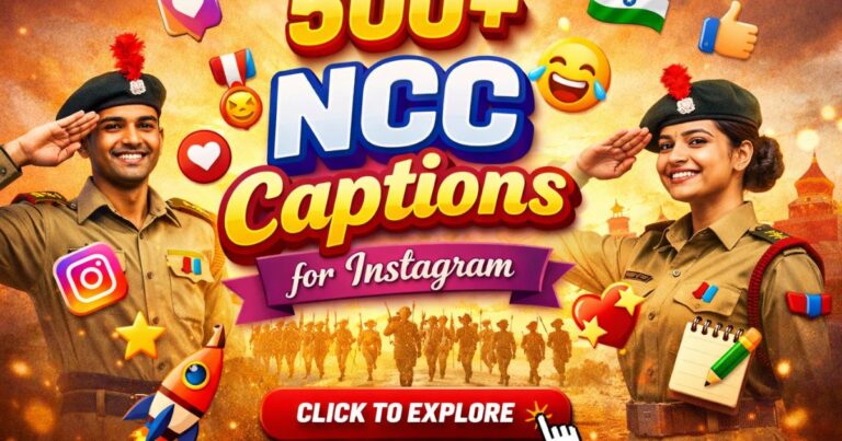 NCC Captions for Instagram
