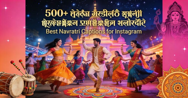 Navratri Captions for Instagram