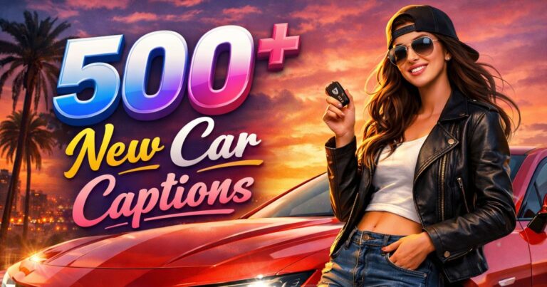 New Car Captions