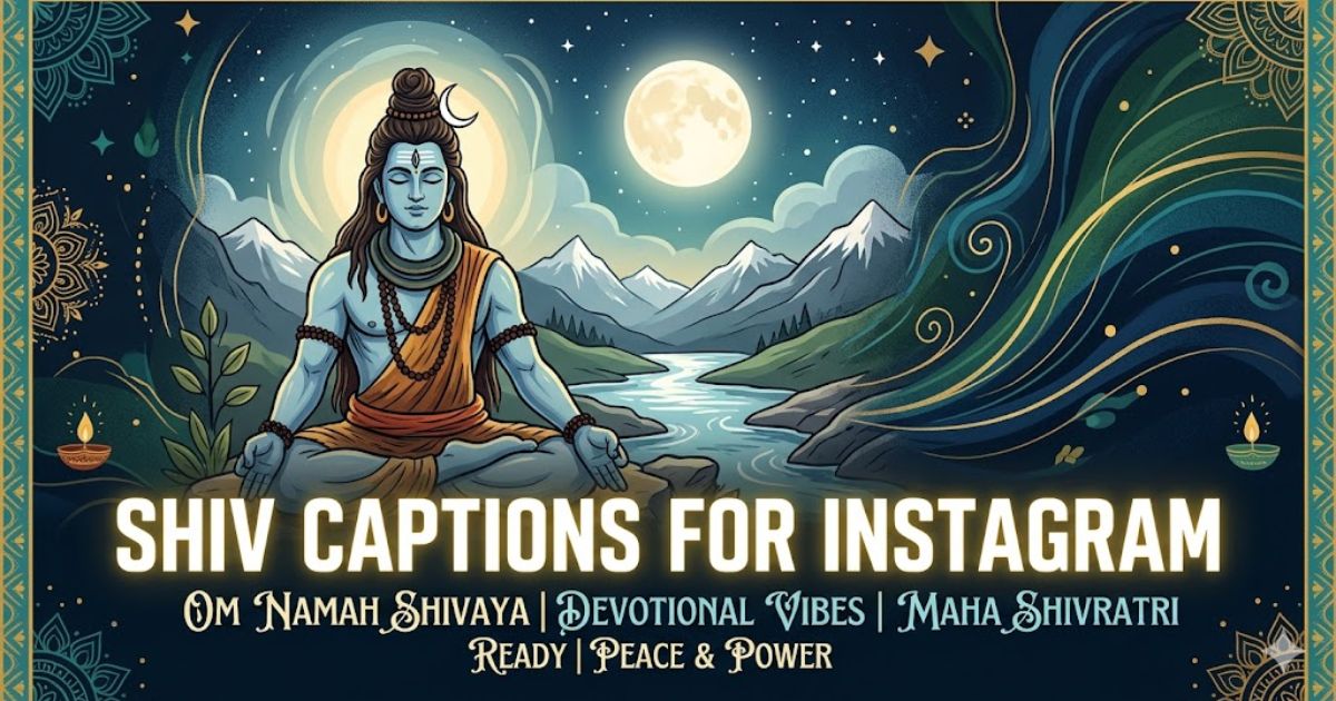 Shiv Captions for Instagram