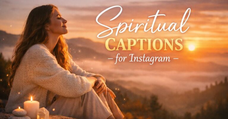 Spiritual Captions for Instagram