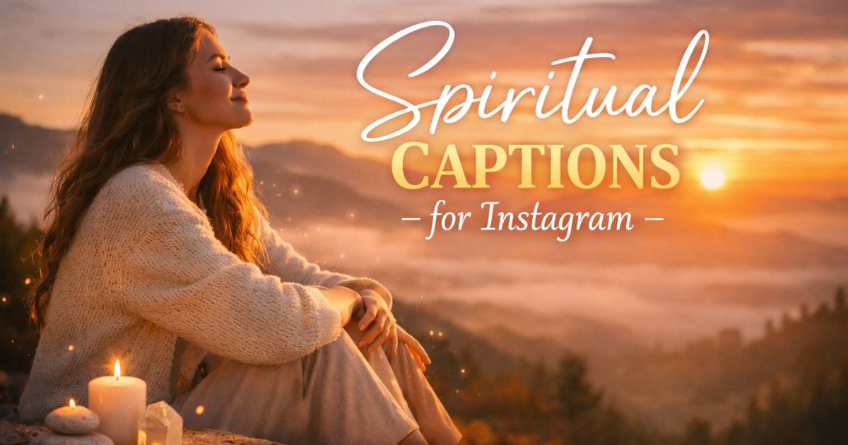 Spiritual Captions for Instagram