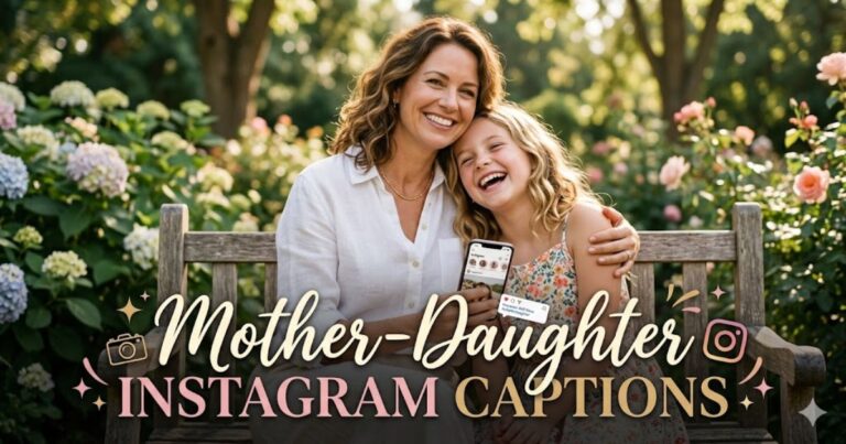Mother-Daughter Instagram Captions