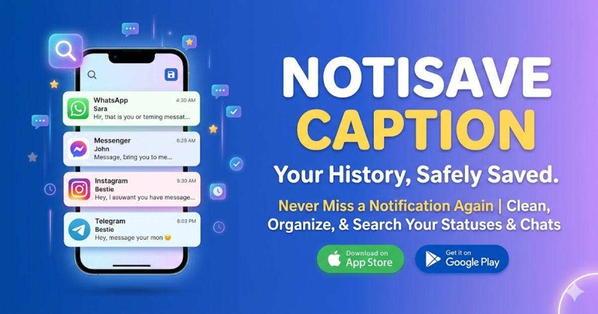 Notisave Caption