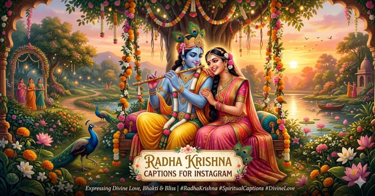 Radha Krishna Captions for Instagram