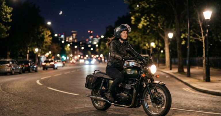 Unique Night Ride Caption for Instagram