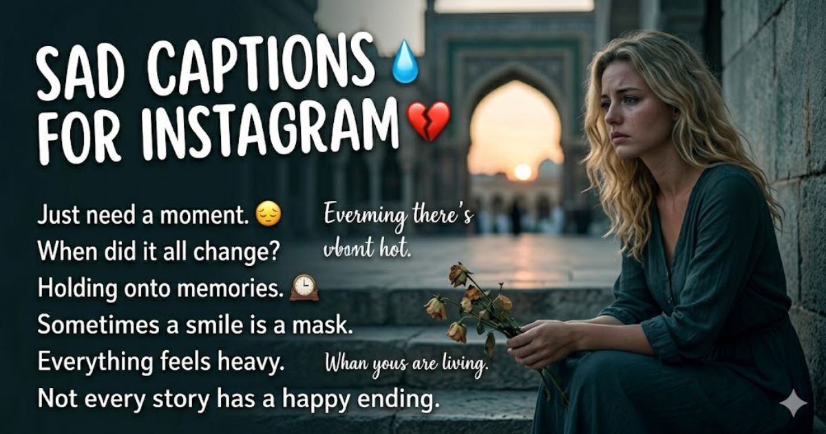 sad caaptions for instagram