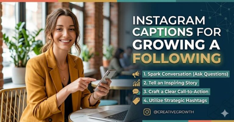 Instagram Captions For Growing A Following